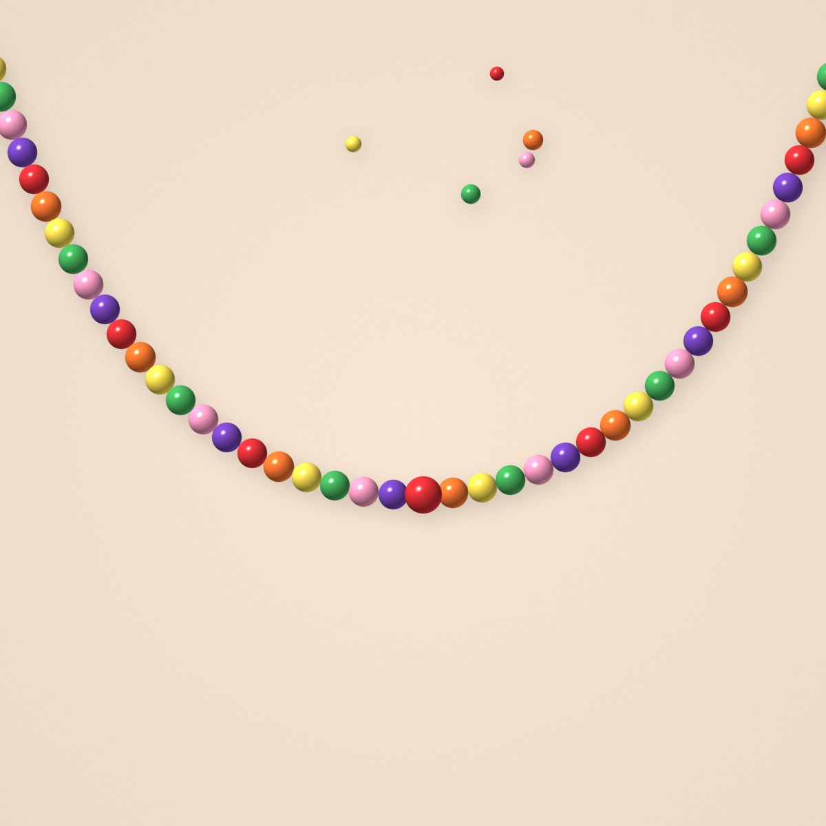 Fruit Salad Necklace