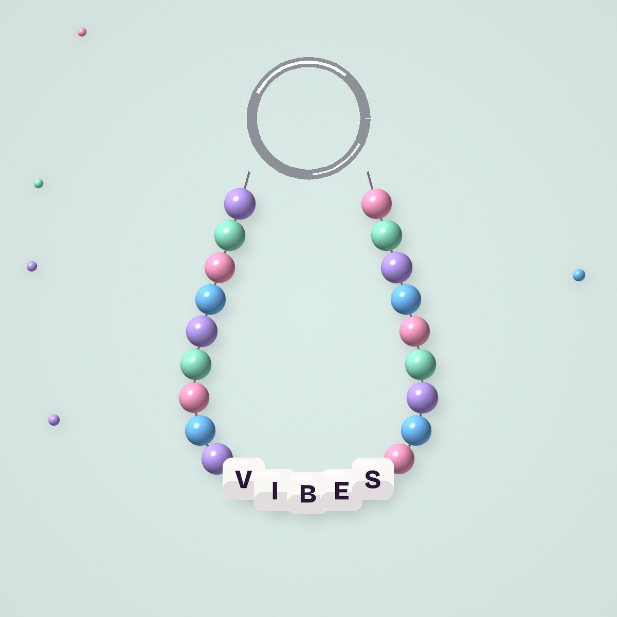 Good Vibes Keychain