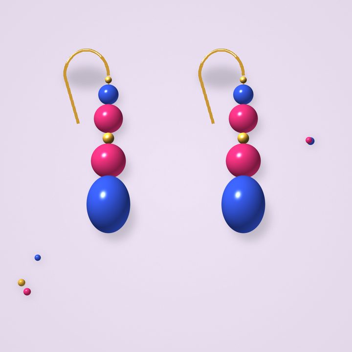 Disco Drop Earrings