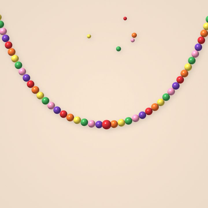 Fruit Salad Necklace
