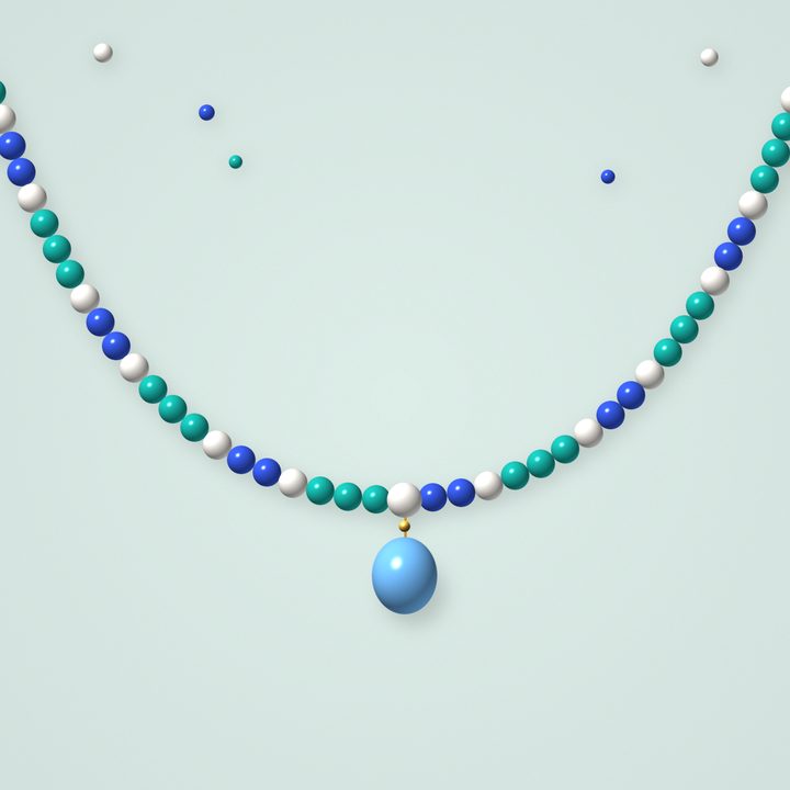 Ocean Brain Necklace