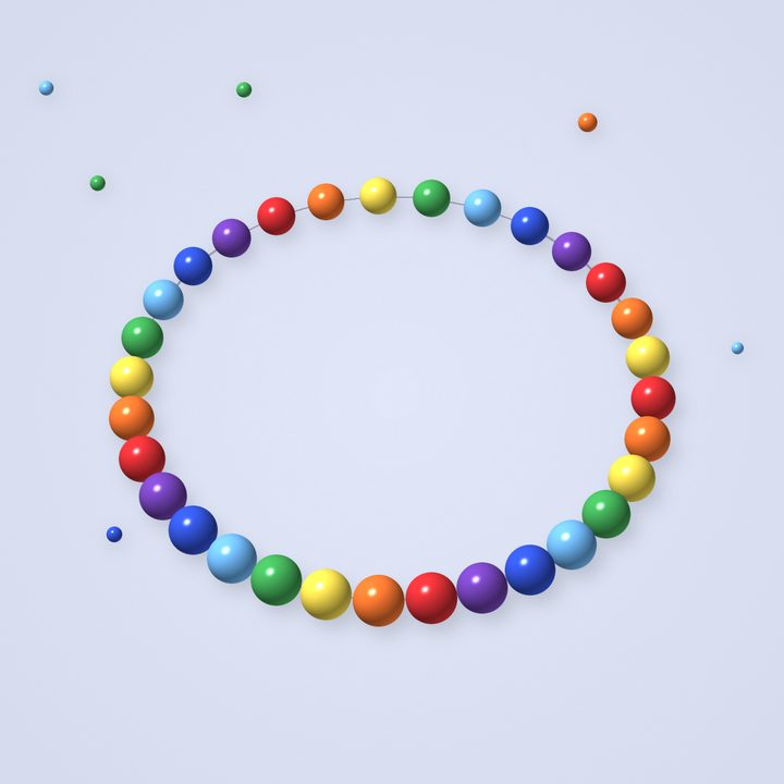 Rainbow Road Bracelet